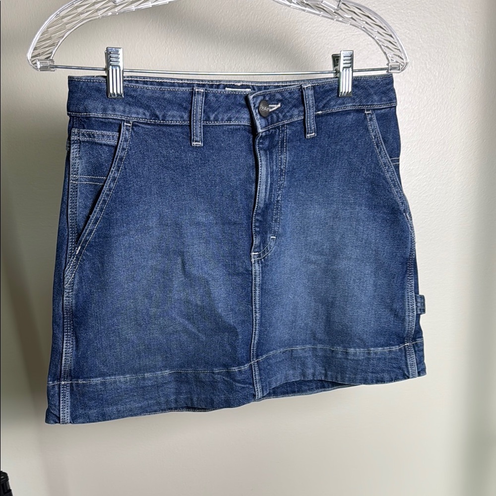 Lee Blue Mini Skirt Casual